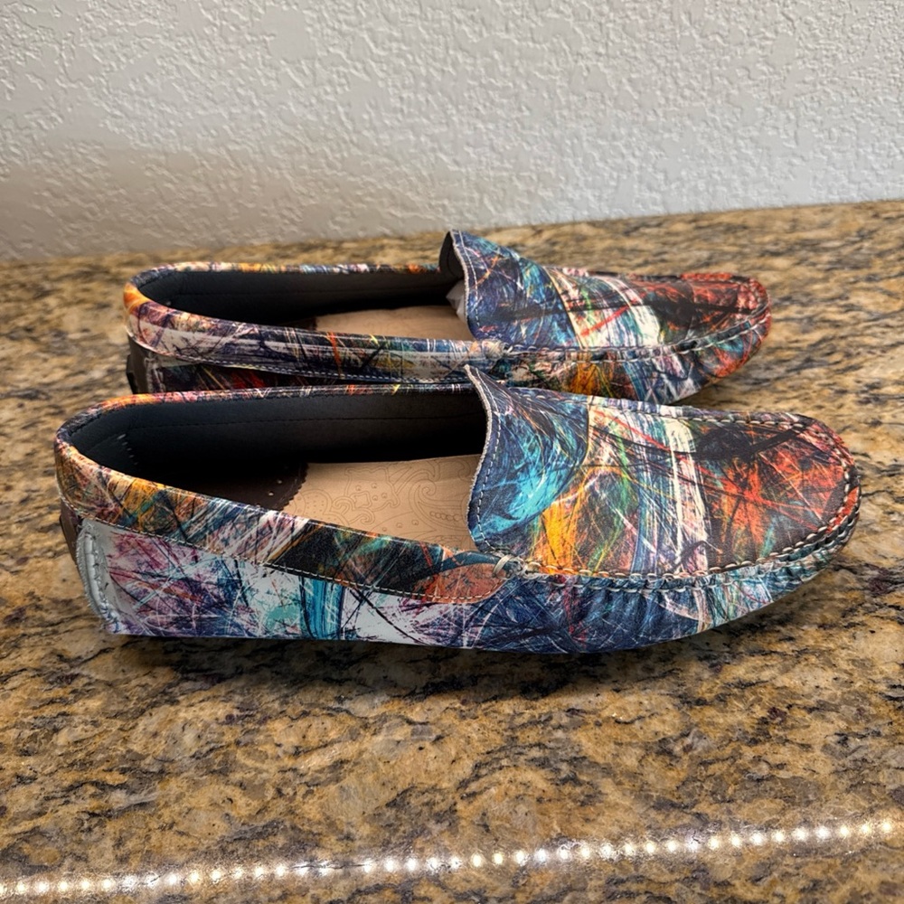 Multicolor Robert Graham Men's Loafers - Picture 3 of 7